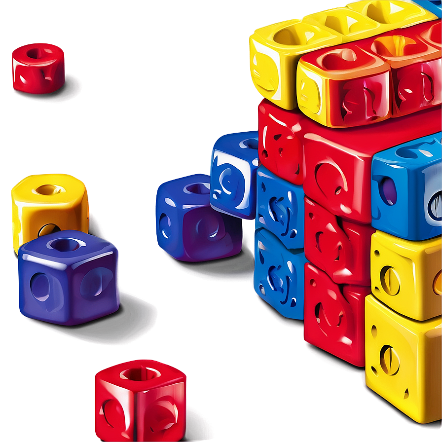 Colorful Toy Blocks Png 31 PNG