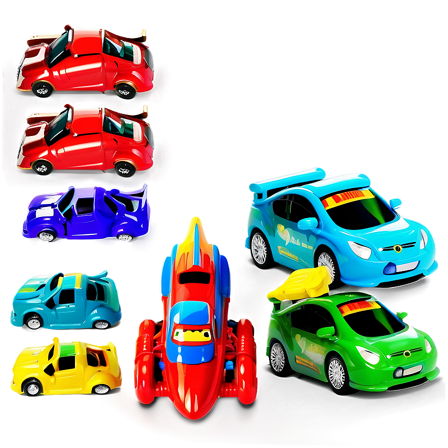 Colorful Toy Car Png 50 PNG