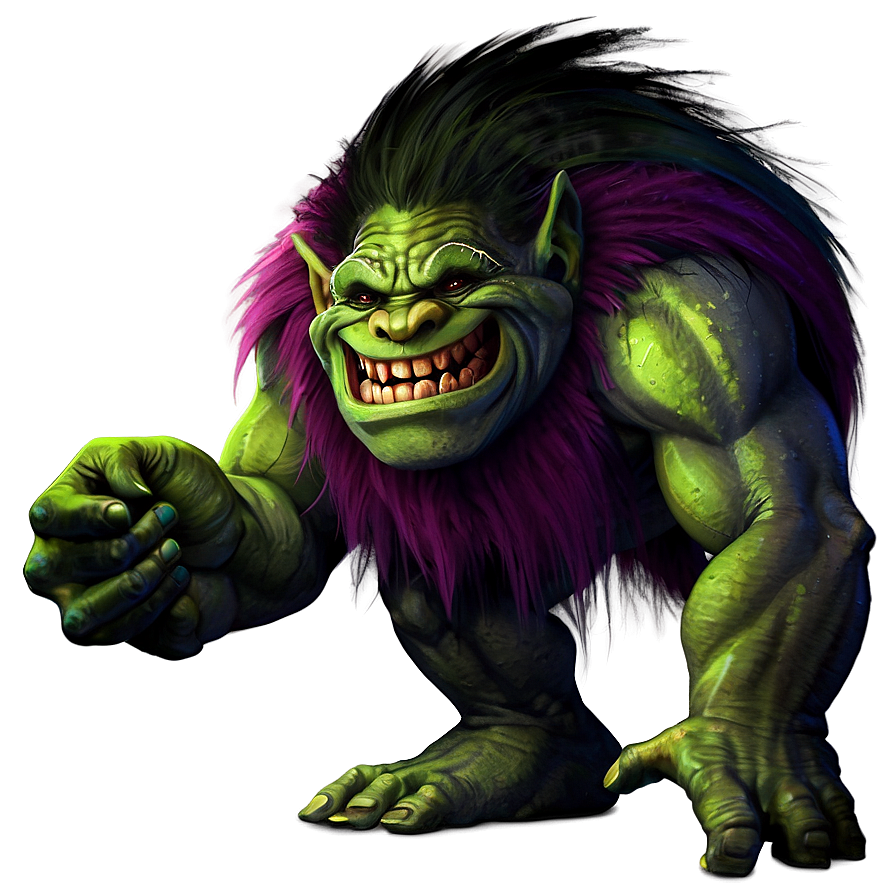 Colorful Troll Art Png 56 PNG