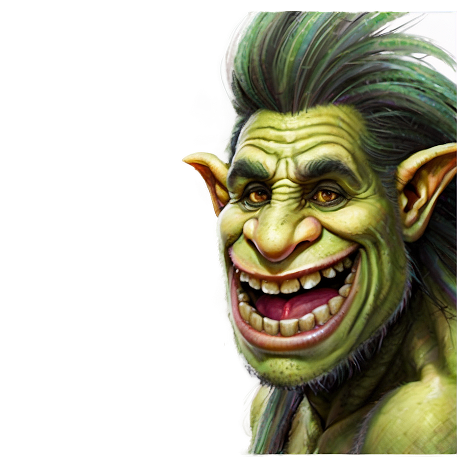 Colorful Troll Art Png Olx93 PNG
