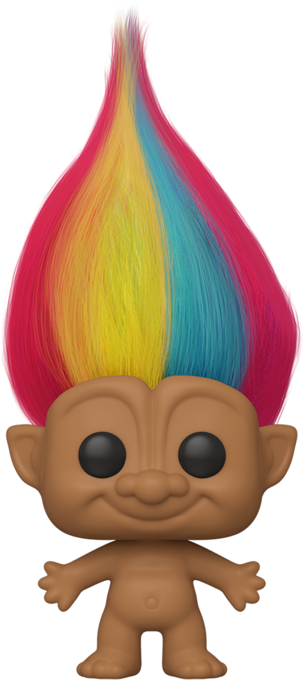 Download Colorful Troll Doll Figure | Wallpapers.com