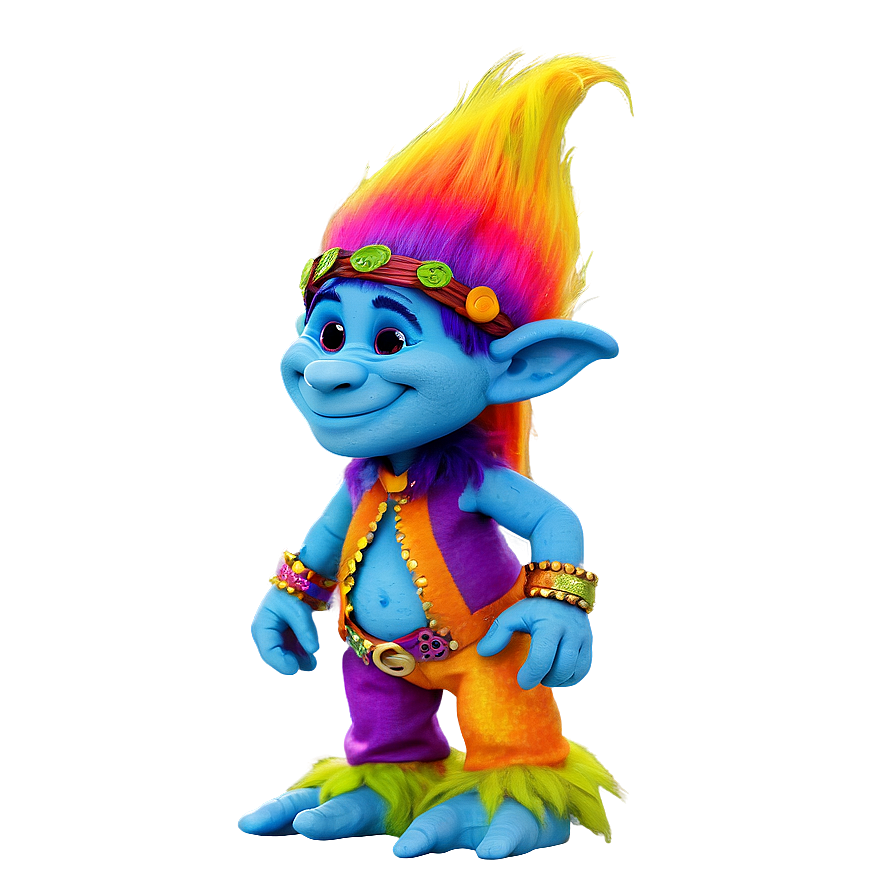 Colorful Trolls Collection Png 05232024 PNG