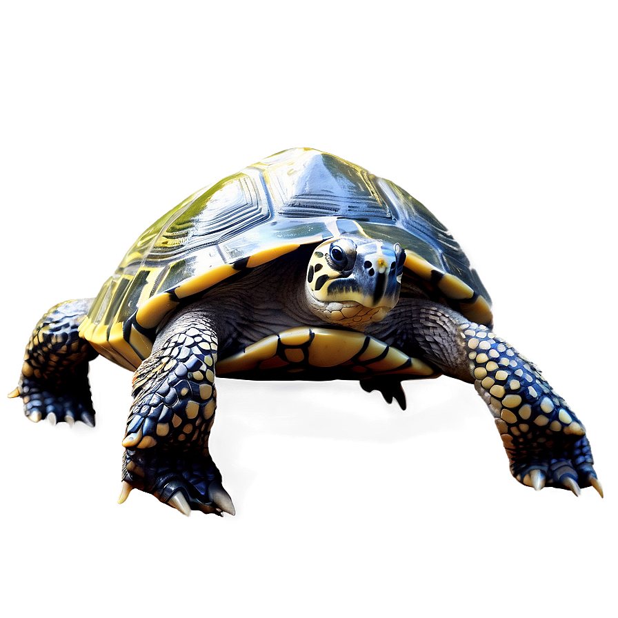 Colorful Turtle Artwork Png 06242024 PNG