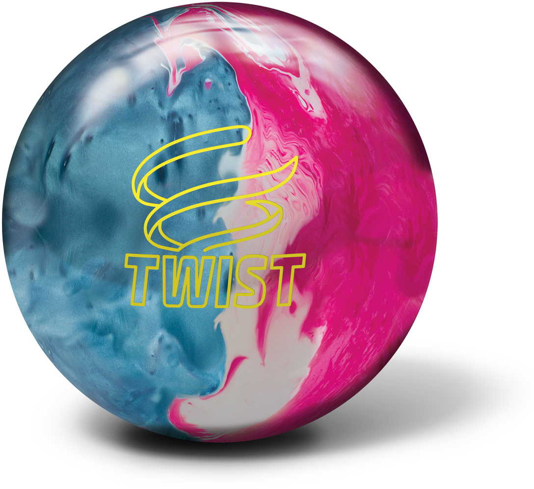 Colorful Twist Bowling Ball PNG