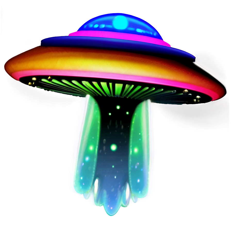 Download Colorful Ufo Png 70 | Wallpapers.com