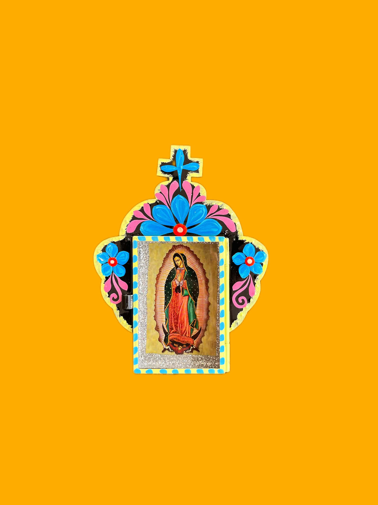 Colorful Virginof Guadalupei Phone Case Wallpaper