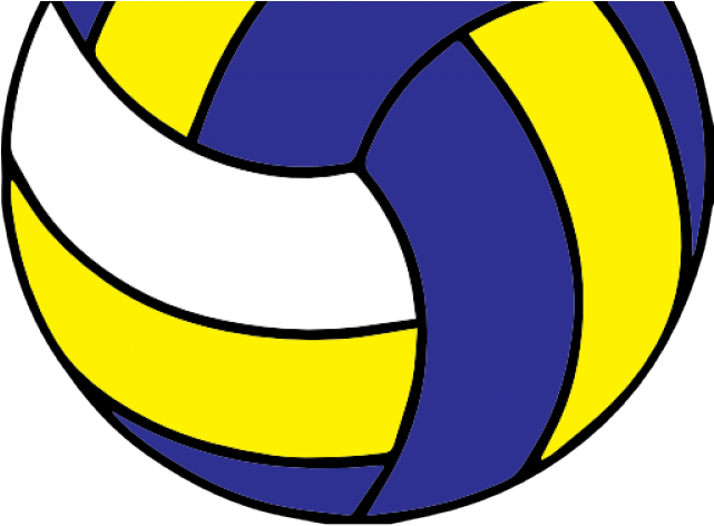 Colorful Volleyball Clipart PNG
