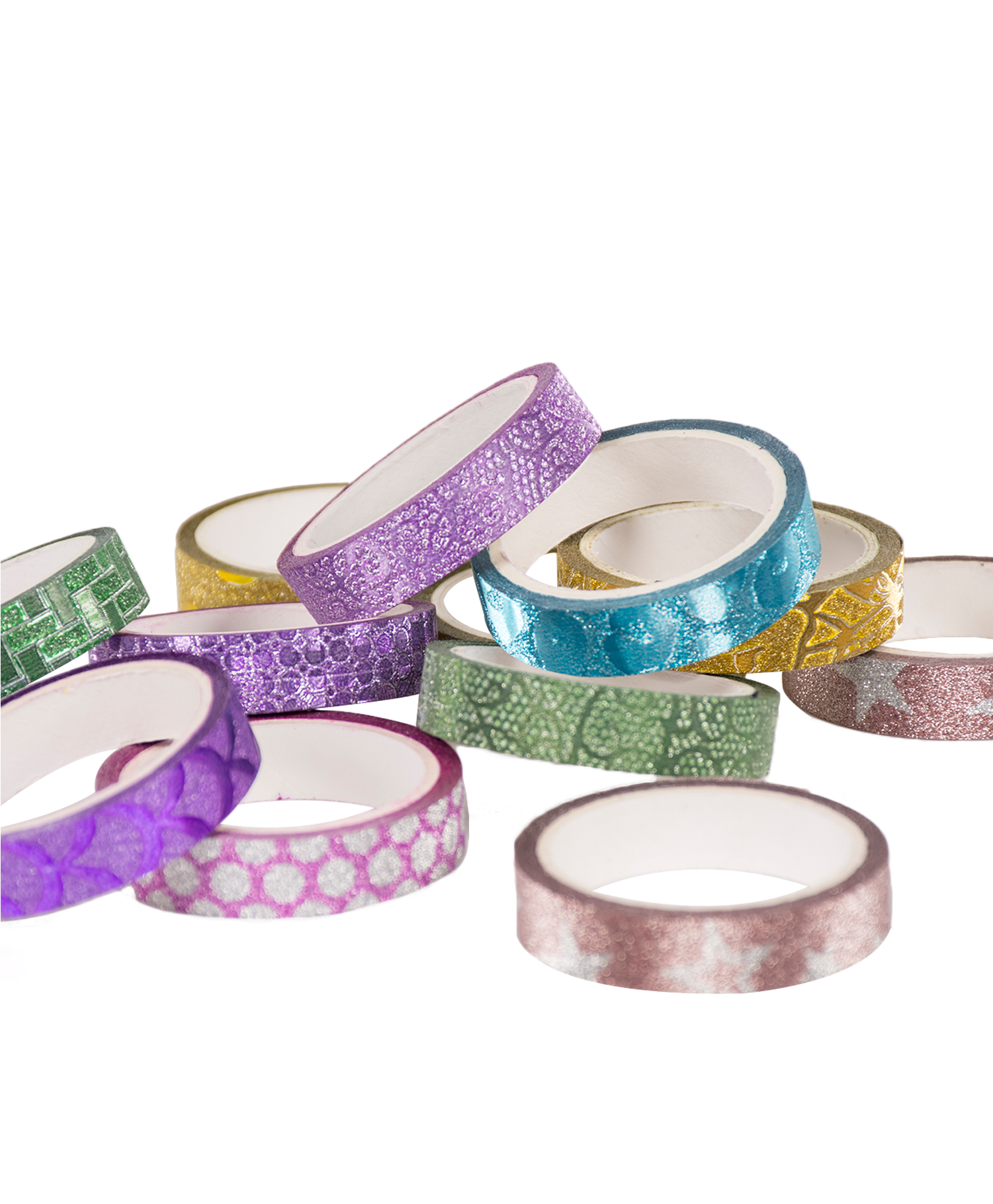 Colorful Washi Tapes Collection PNG