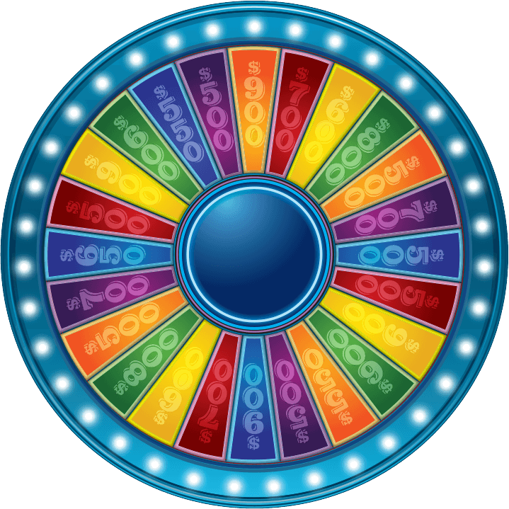 Colorful Wheelof Fortune Graphic PNG