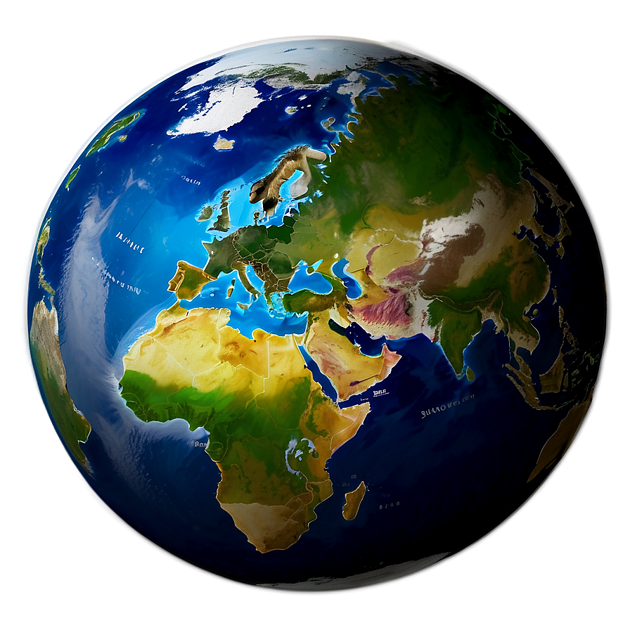 Colorful World Map Png 05032024 PNG