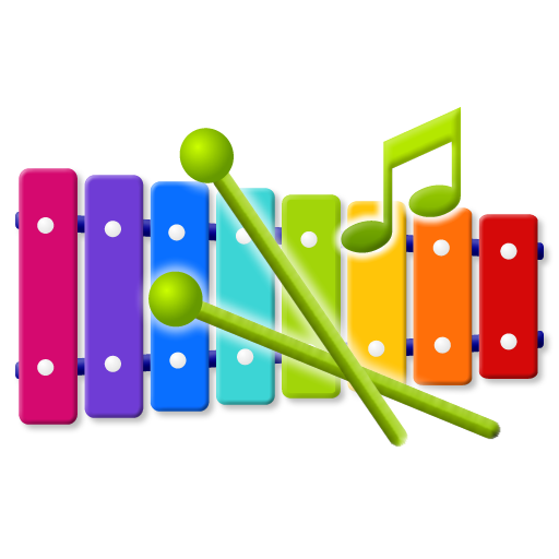 Colorful_ Xylophone_with_ Music_ Note PNG
