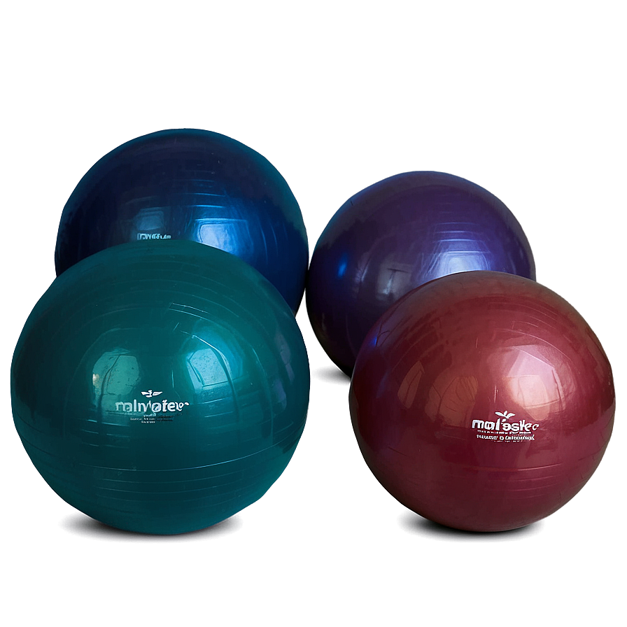 Colorful Yoga Ball Collection Png Quw5 PNG