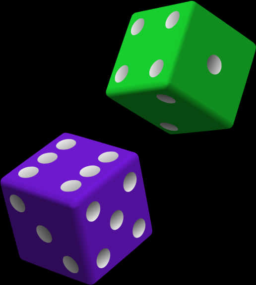 Colorful3 D Dice PNG