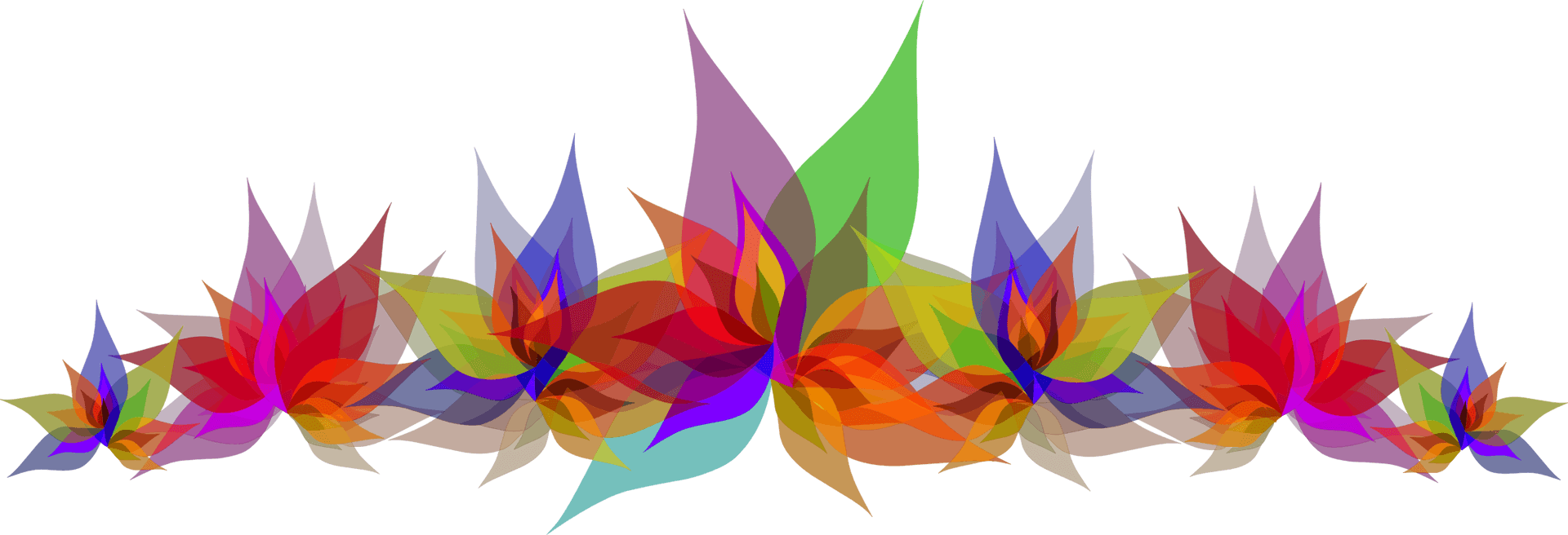 Colorful_ Abstract_ Flame_ Patterns PNG