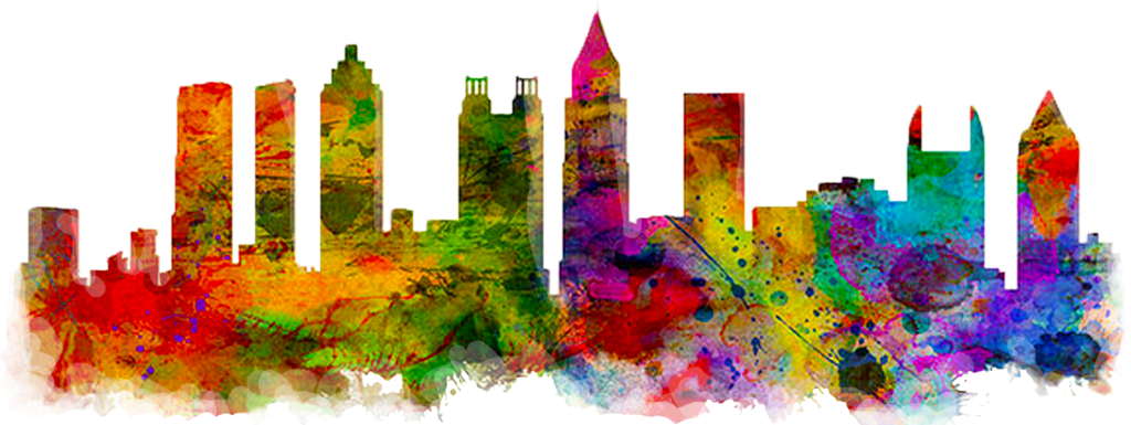 Colorful_ Abstract_ Skyline PNG