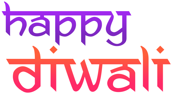 Colorful_ Happy_ Diwali_ Text PNG
