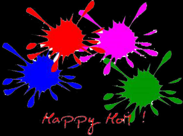 Colorful_ Holi_ Celebration_ Splashes PNG
