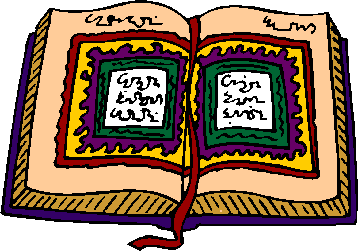 Colorful_ Illustrated_ Quran_ Open_ Page PNG