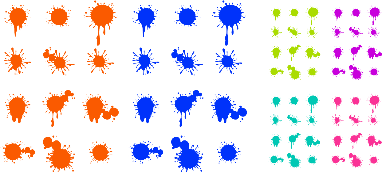 Colorful_ Ink_ Splatter_ Collection PNG