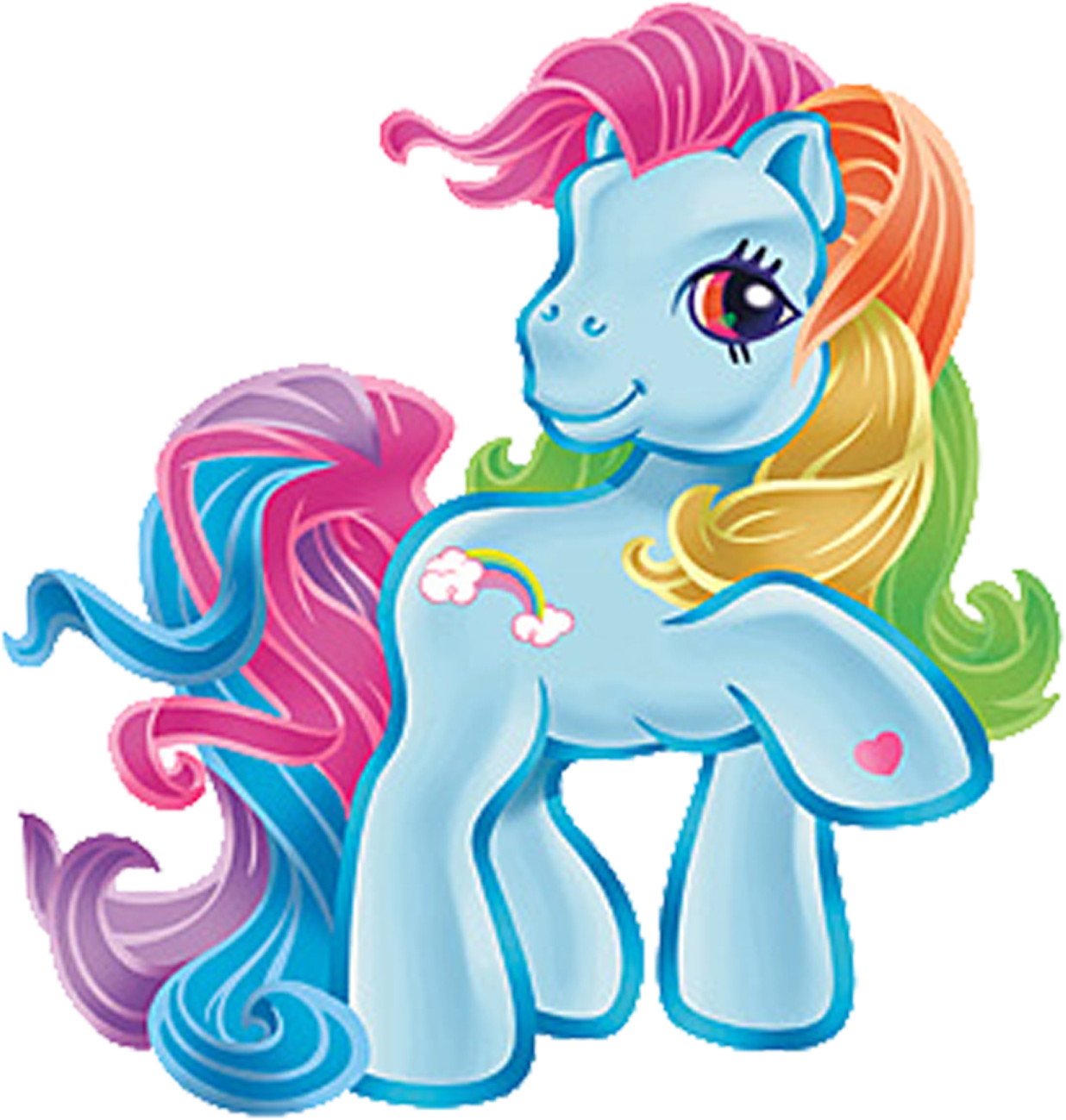 Colorful_ My_ Little_ Pony_ Character PNG