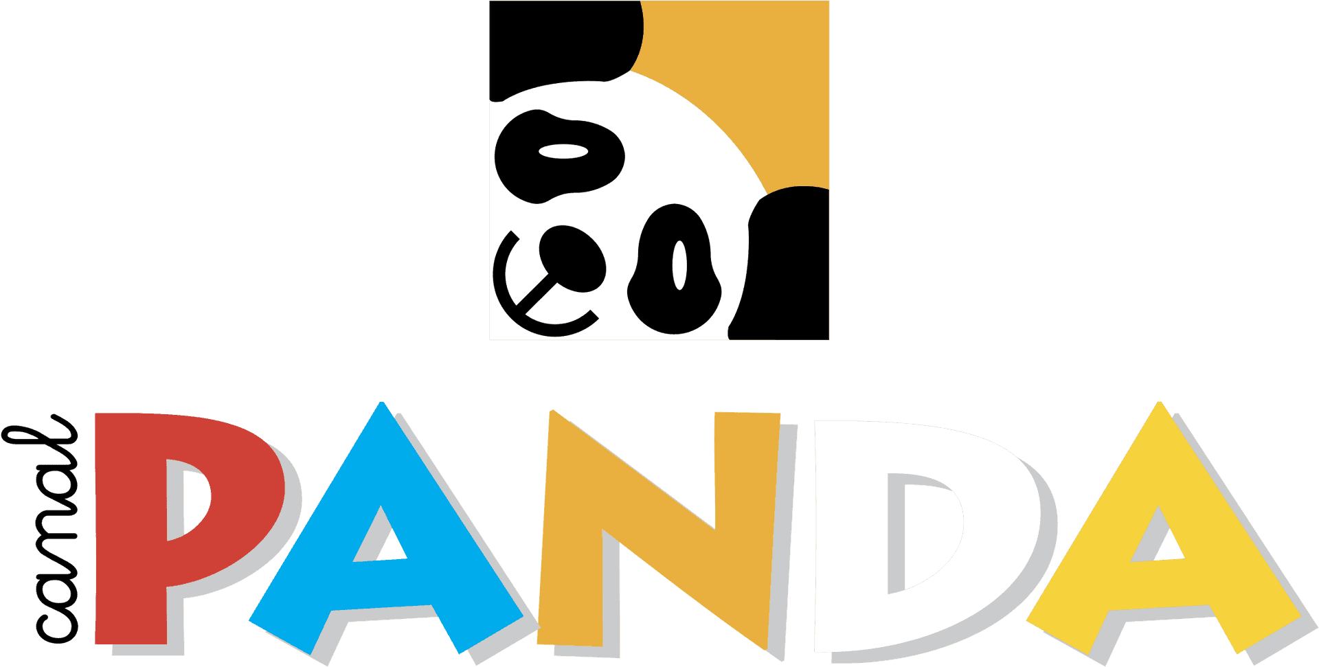 Colorful_ Panda_ Logo_ Graphic PNG