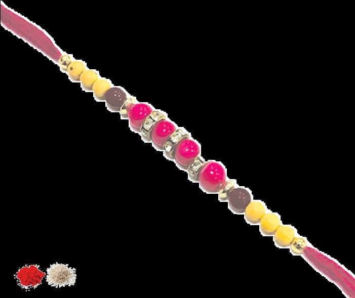 Colorful_ Rakhi_ Bracelet PNG