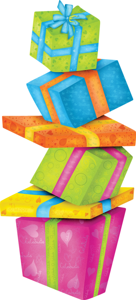 Colorful_ Stacked_ Gift_ Boxes PNG