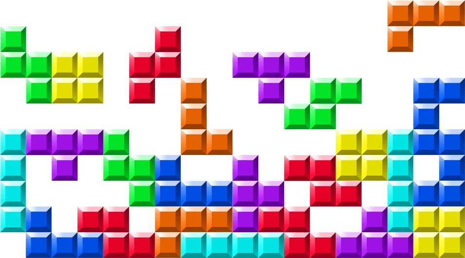 Colorful_ Tetris_ Blocks_ Gameplay PNG