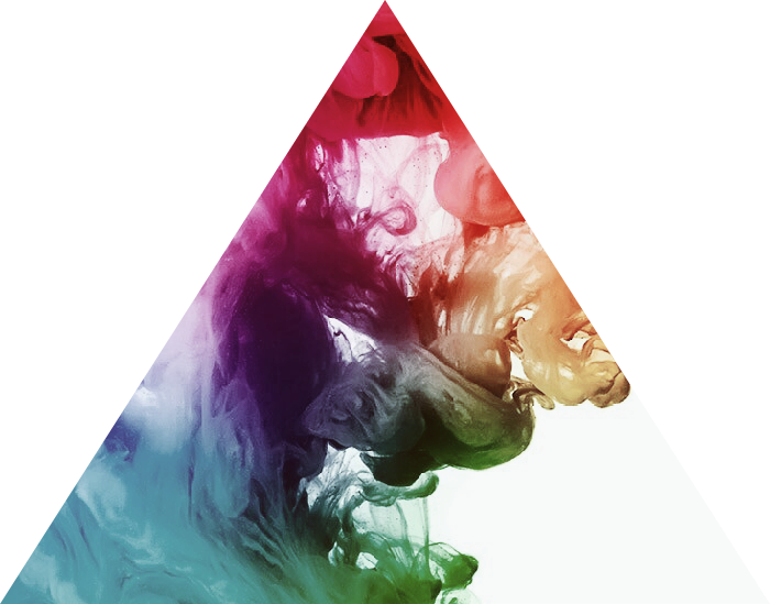 Colorful_ Triangular_ Ink_ Diffusion PNG