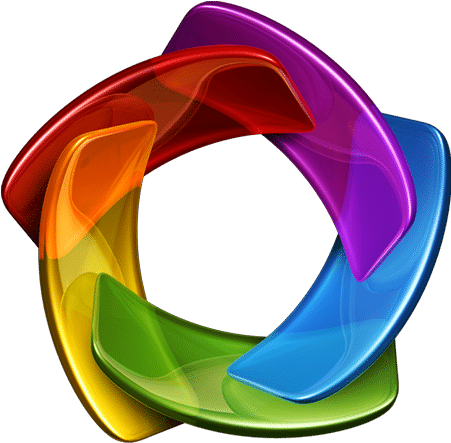 Colorful_3 D_ Windows_ Logo PNG