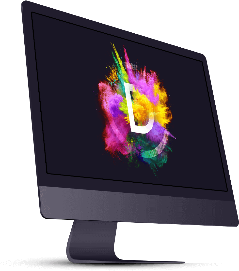 Colorfuli Mac Display PNG
