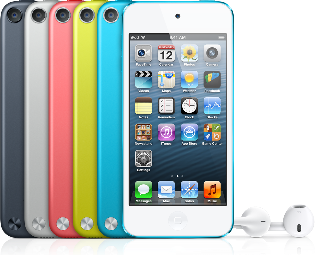 Colorfuli Pod Touch Collection PNG