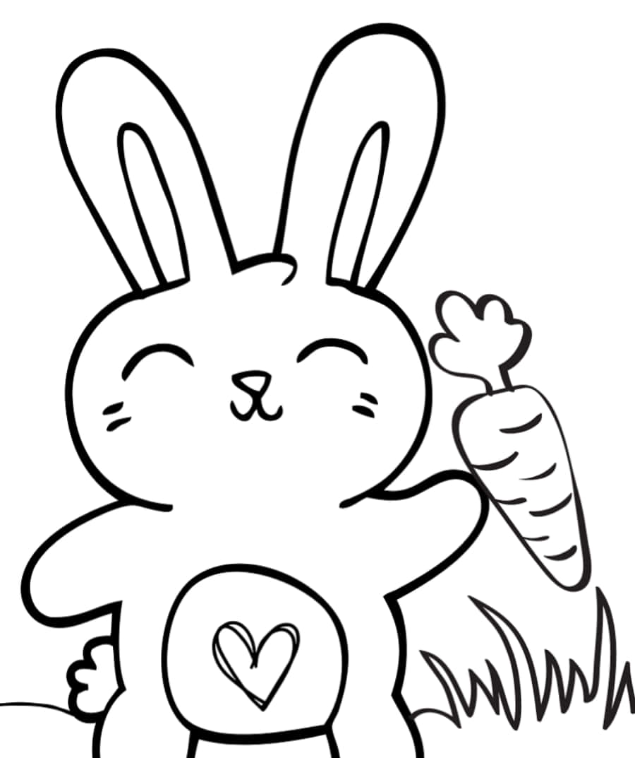 Bunny Coloring Pictures