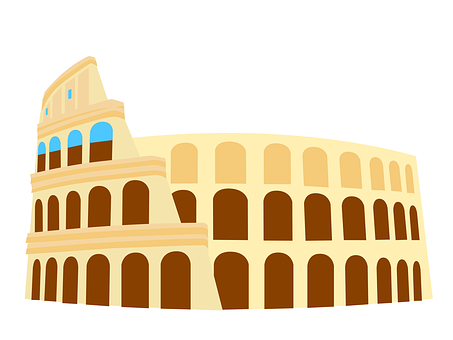 Download Colosseum Vector Illustration | Wallpapers.com