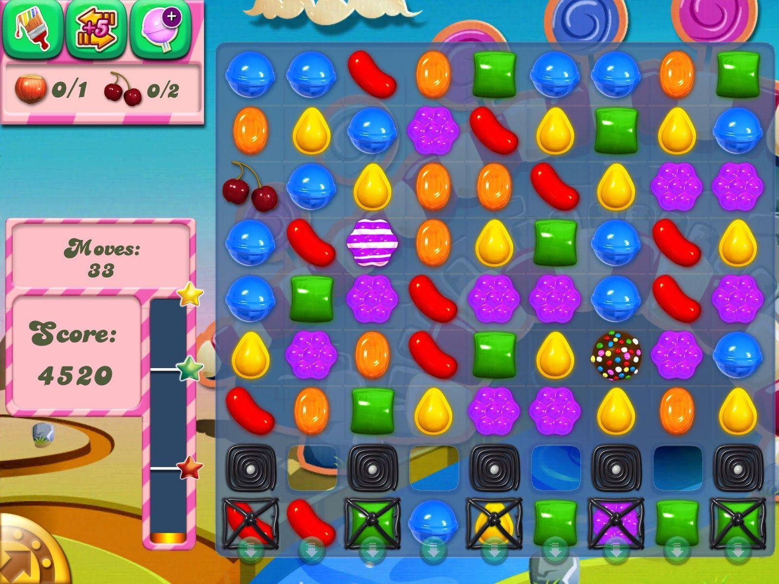 Colour Bomb Booster In Candy Crush Saga Wallpaper