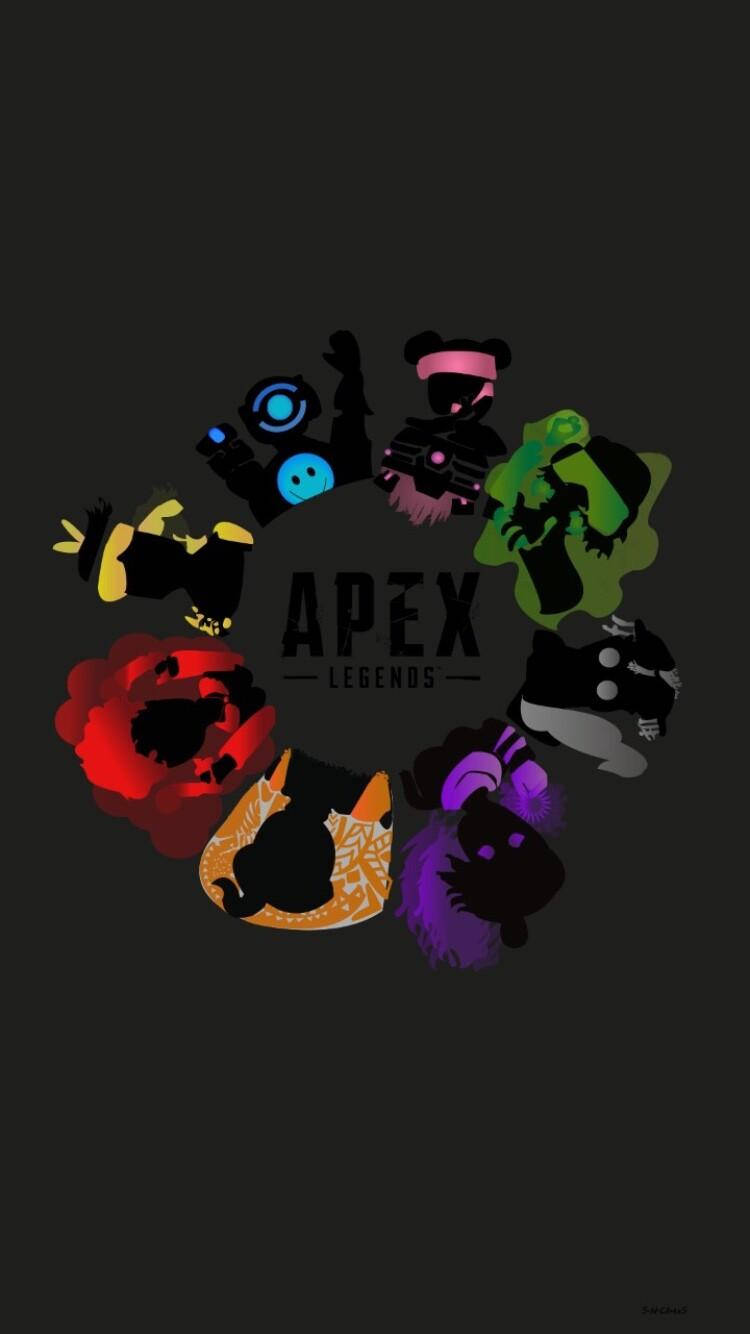 Colourful Class Characters Apex Legends Phone Wallpaper
