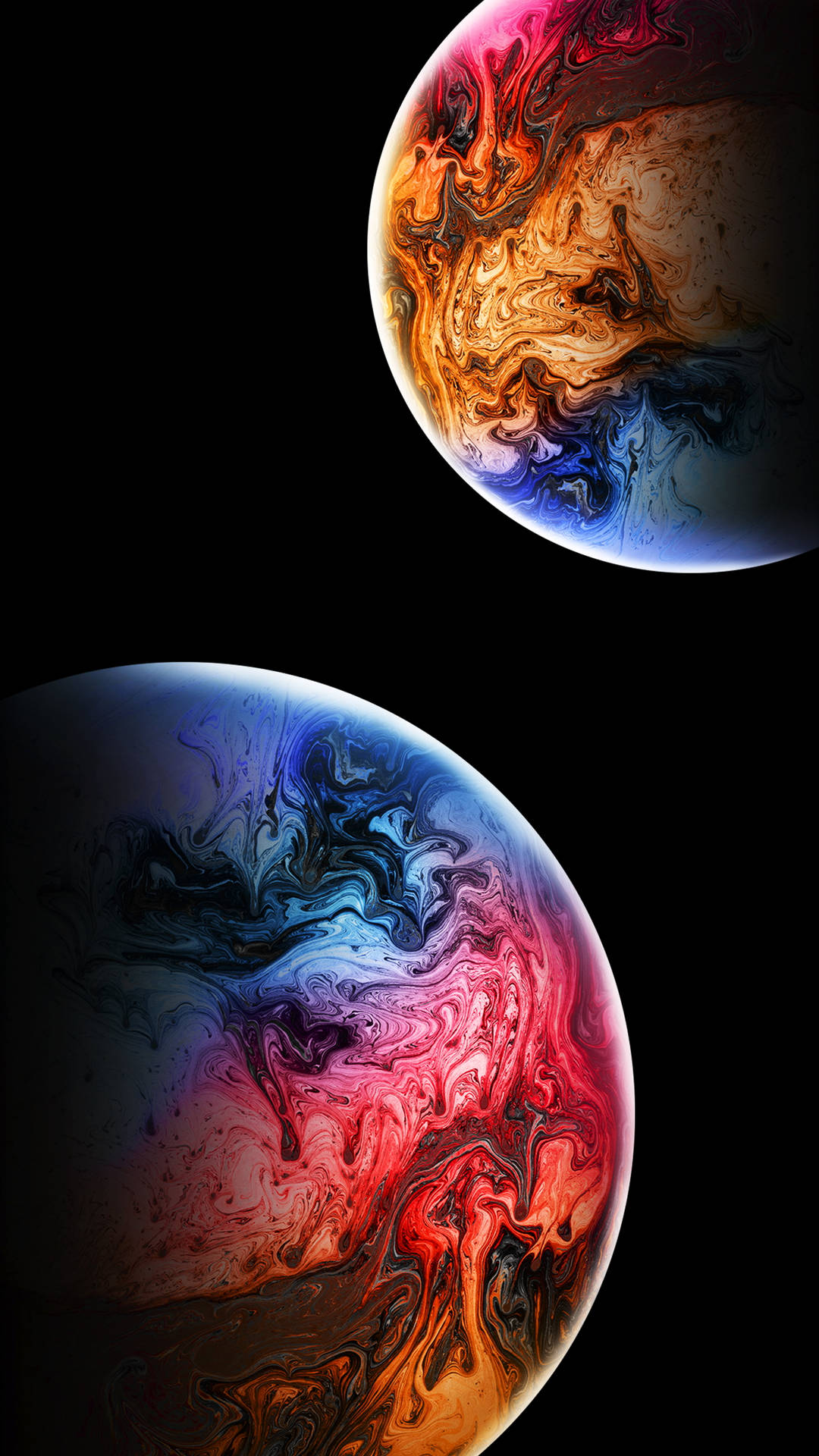 Download Colourful Planets 8k Phone Wallpaper 