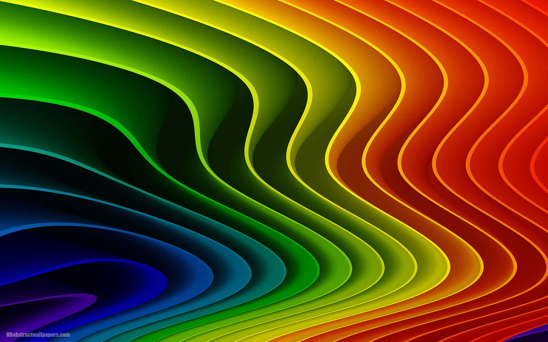 Färggladaregnbågs-spiraler. Wallpaper