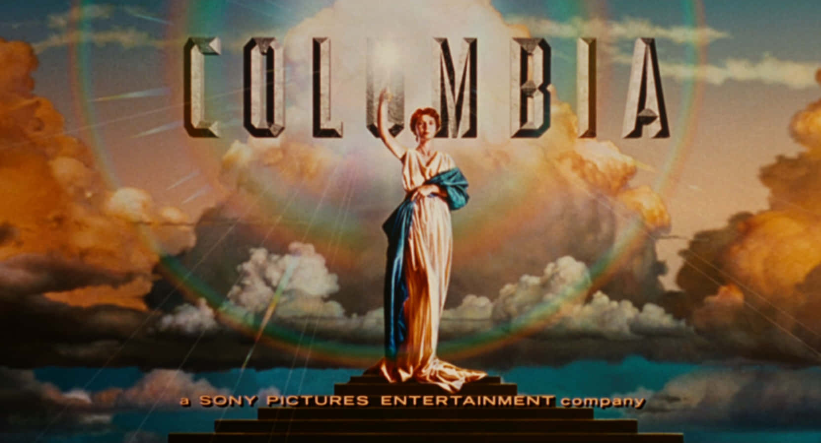 Logo af Columbia Pictures på skærmen