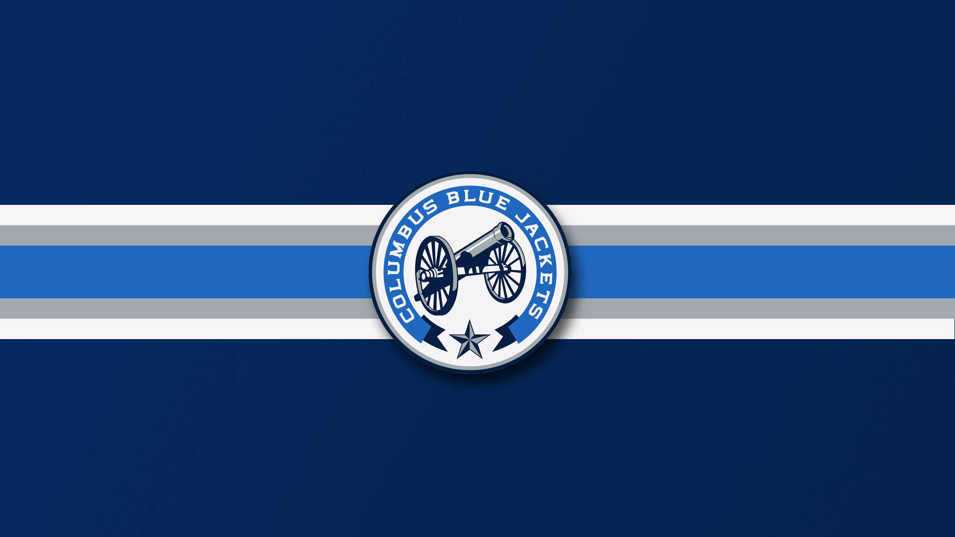 Columbus Blue Jackets Alternate Logo Wallpaper