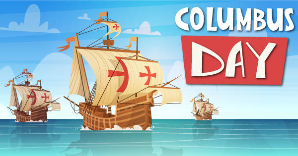 Columbus Day Animated Drawing