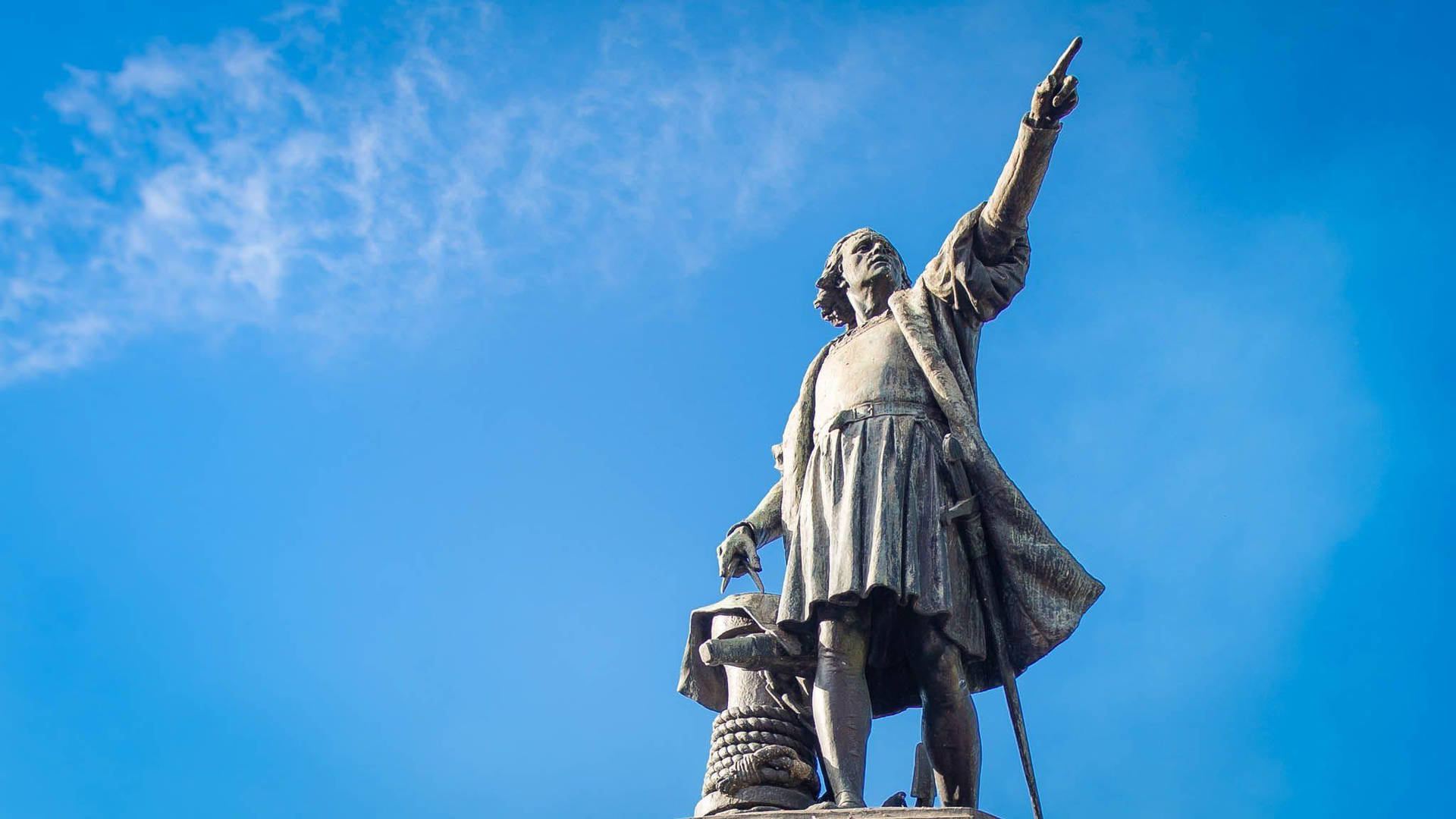 Columbus Day Christopher Columbus Statue