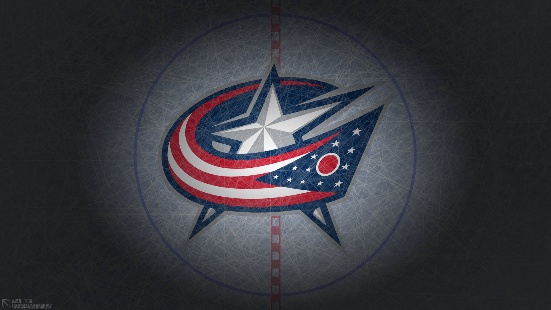 Columbus Hockey Team's Logo Design Wallpaper