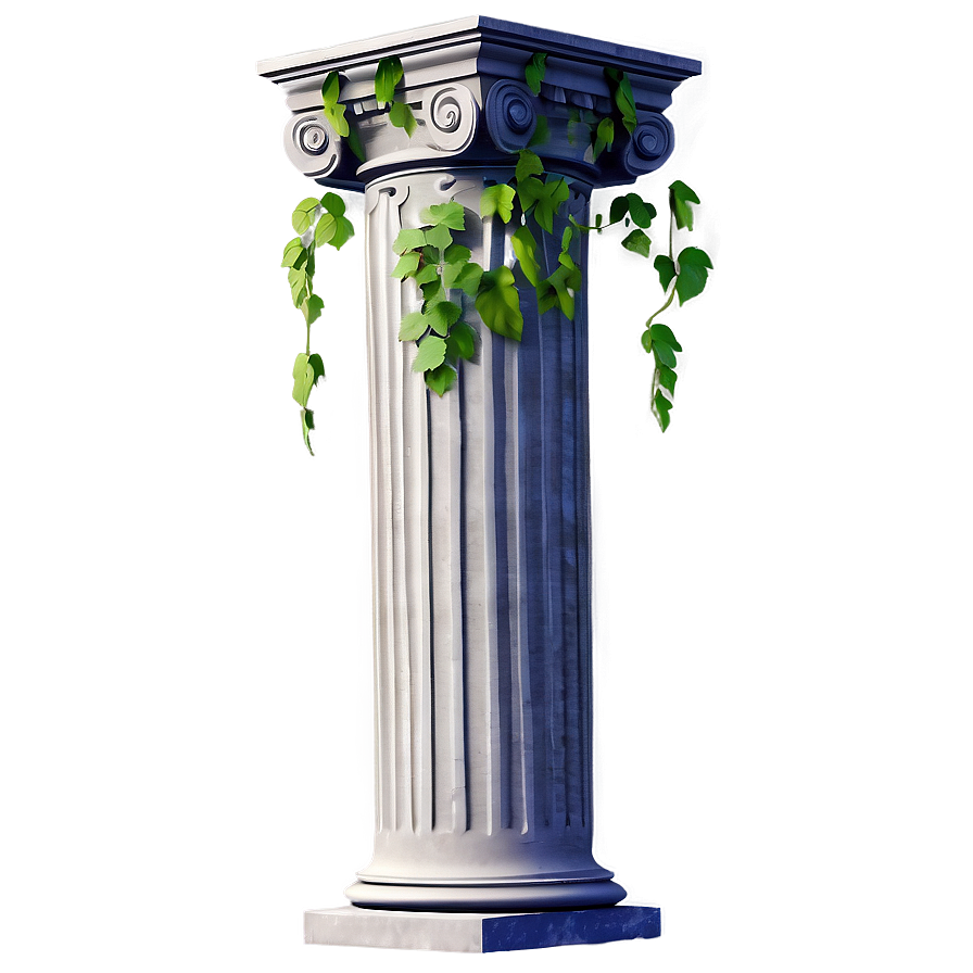 Column With Vines Png 06122024 PNG