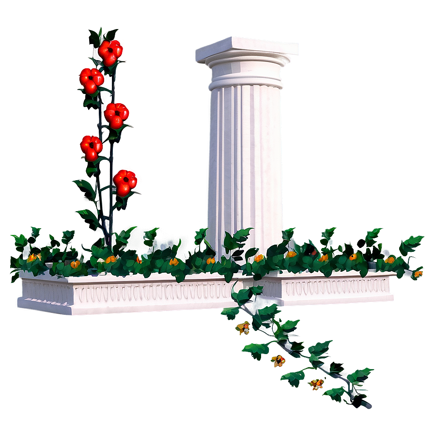 Column With Vines Png Omv63 PNG