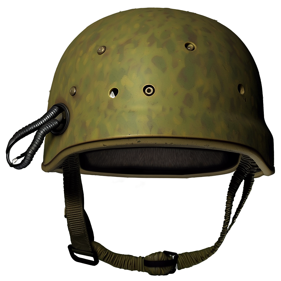 Combat Helmet With Protective Gear Png Xrg24 PNG