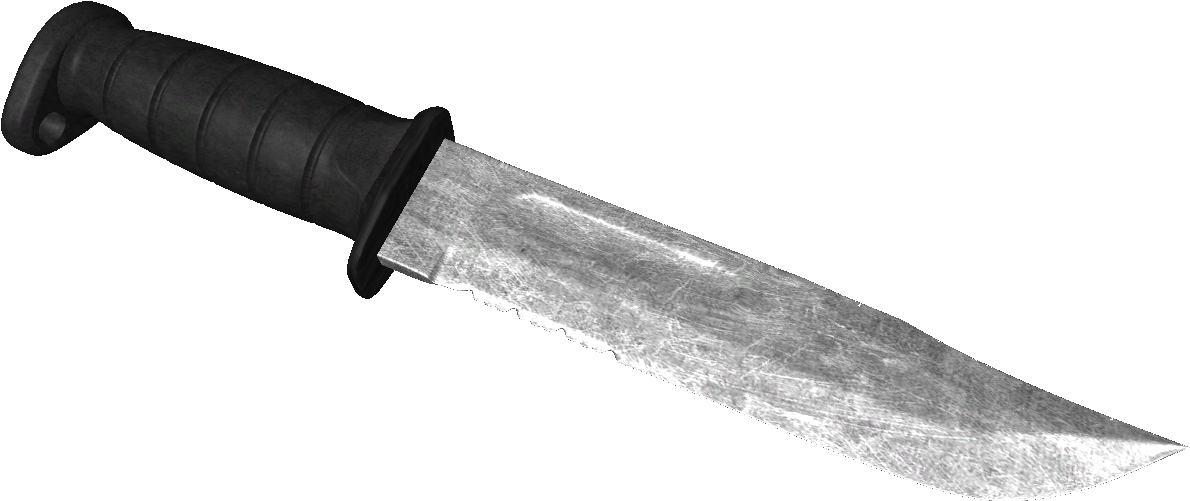 Combat Knife Isolated PNG