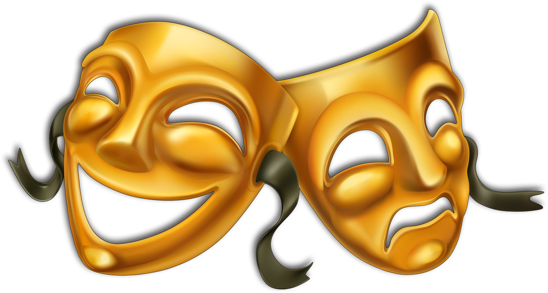 Comedy_and_ Tragedy_ Theater_ Masks PNG