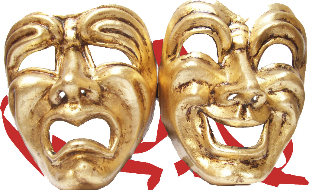 Comedy Tragedy Masks PNG