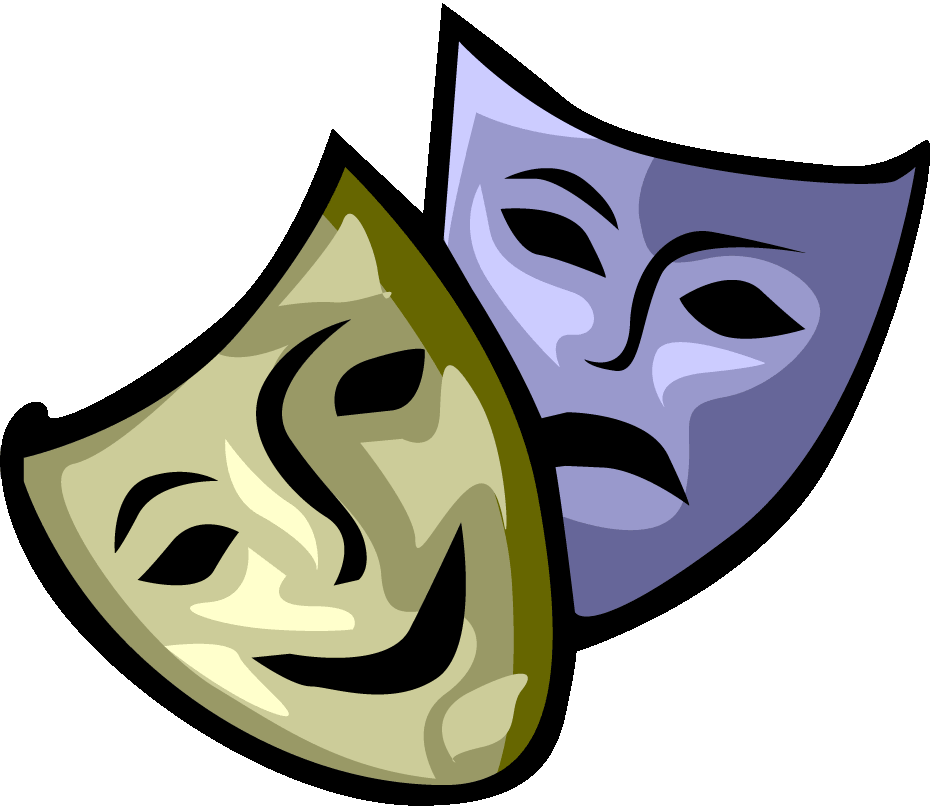 Download Comedy_ Tragedy_ Masks_ Vector | Wallpapers.com